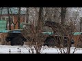 Утренний обстрел Донецка (18.01.2015) 