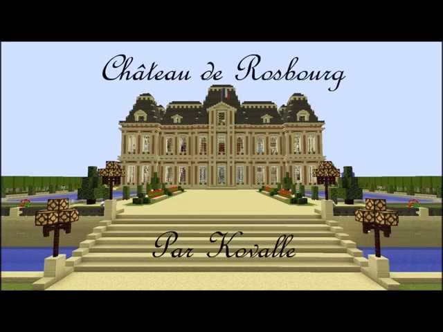 Chateau De Rosbourg Minecraft Map