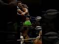 #wcwsaturdaynight crowd chants #peanuthead at #teddylong during a #onemangang match -- #wcw #1991