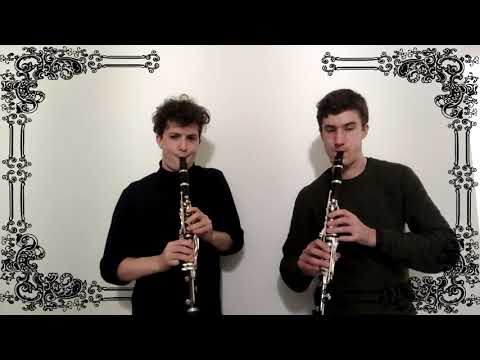 Claribros | Bernhard Crusell - Clarinet Duo No. 1 II. Poco andante