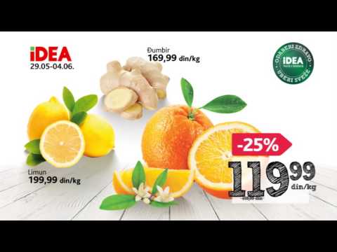 IDEA akcija 23.05. - 04.06.2017.