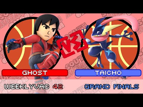 WeeklyVac 42 - SSBU - Ghost (Mii Brawler) vs Taicho (Greninja)