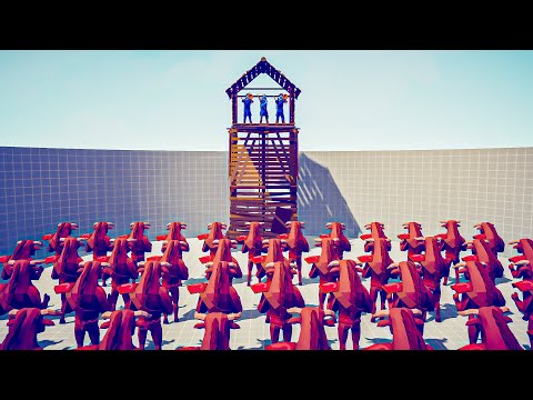 OP TOWER vs UNITS | TABS - Totally Accurate Battle Simulator