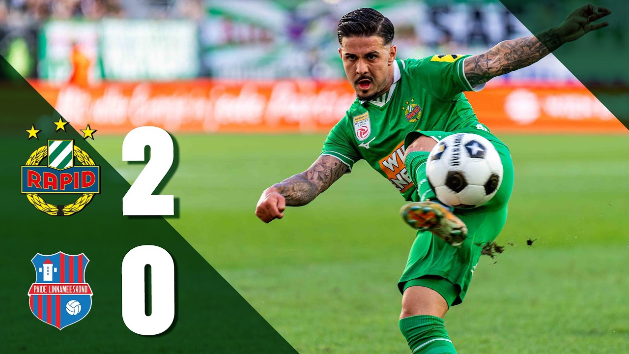 Highlights: SK Rapid – Paide Linnameeskond | UECL Q3 | 12.08.2026