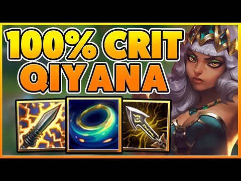 *NEW QIYANA* FUNNIEST CRIT ANIMATION (HILARIOUS) - BunnyuFuFuu Full Gameplay