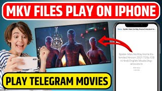 How to Open MKV File in iPhone | Telegram Video Not Playing in iPhone Fix | Play MKV Files on iPhone