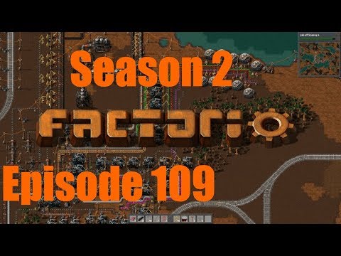 Lets Play Factorio!: S2EP109 - Building Our Satellite Factory