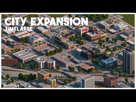 TheBuildingDuck - Building A City #64 (S2) // City Expansion #3 // Minecraft Timelapse