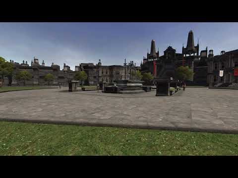 FFXI San d'Oria North 1 (Fountain) Music with HD mods - 2 hours