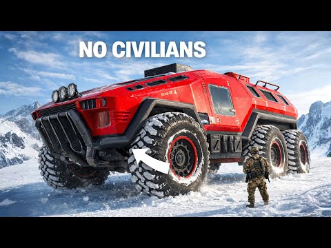 Top 10 Arctic Snow Vehicles That Go Where Others Fail