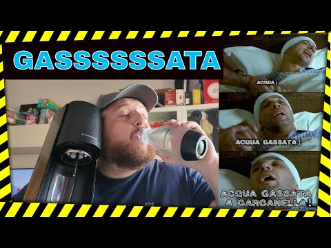 💧 SODASTREEM TERRA 💧 ACQUA 💧 GASATA A GARGANELLA! 🌊