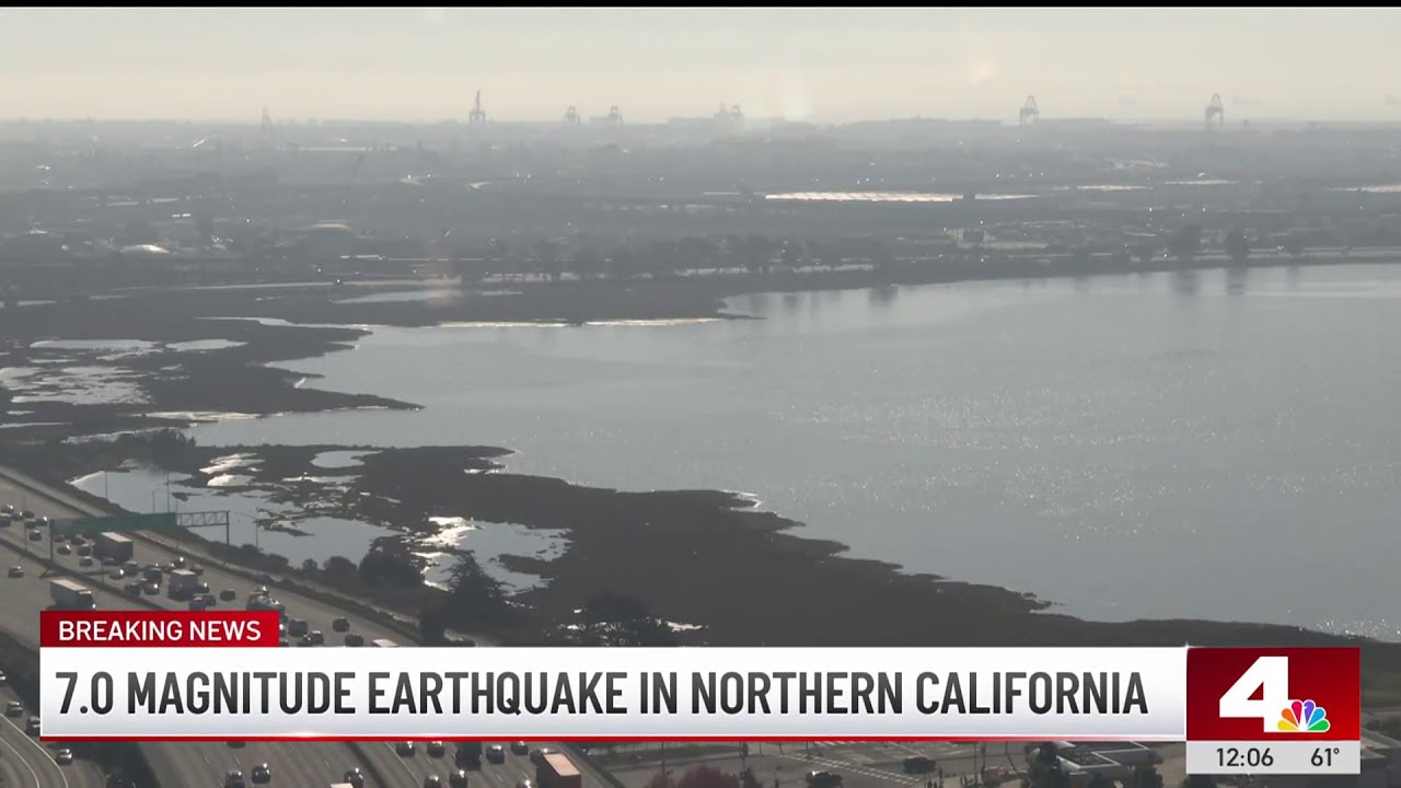 Tsunami warning for Northern California triggered by magnitude 7.0 earthquake