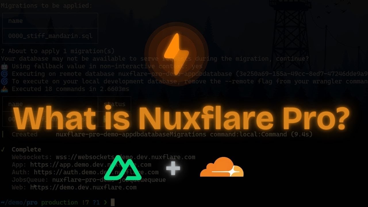 Nuxflare Pro video preview