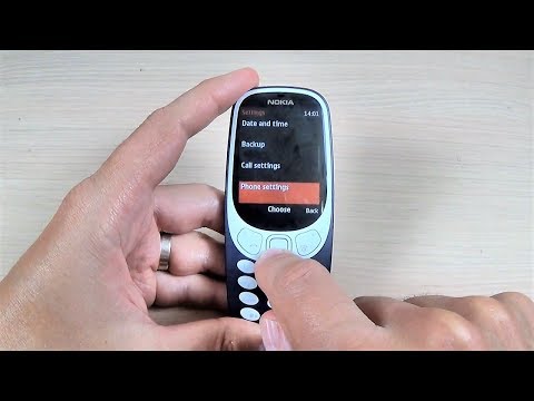 Nokia 3310 (2017) - How to Change the Language Settings