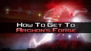 Destiny - How To Get To The Archon's Forge And How To Start Archon's Forge