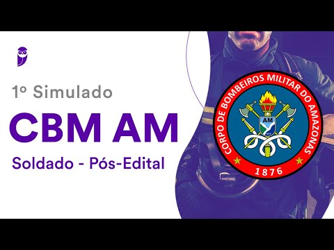 1º Simulado CBM AM – Soldado - Pós-Edital - Correção