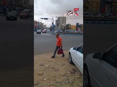 هطول أمطار غزيرة على مدن مطروح والساحل الشمالي| فيديو 