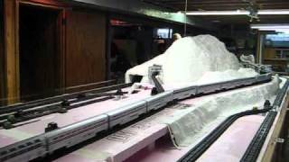 Running Trains On Ray&#39;s American Flyer S Gauge Layout. 02-26-2011