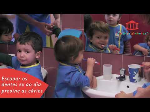 Lavar os Dentinhos