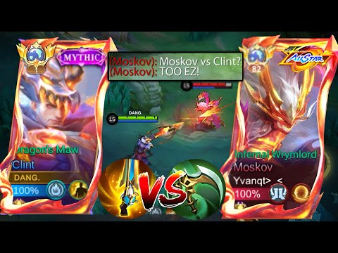 GLOBAL CLINT VS TOP 73 GLOBAL MOSKOV TRASHTALKER🔥 | ONE OF THE HARDEST RANKED GAME! (WHO WILL WIN?)