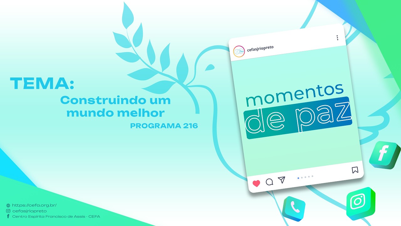 "Construindo um mundo melhor" #216