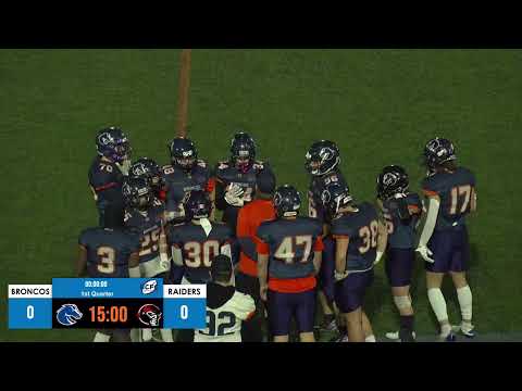 VI Raiders at Kamloops Broncos Sep 30 2023 0730 PM