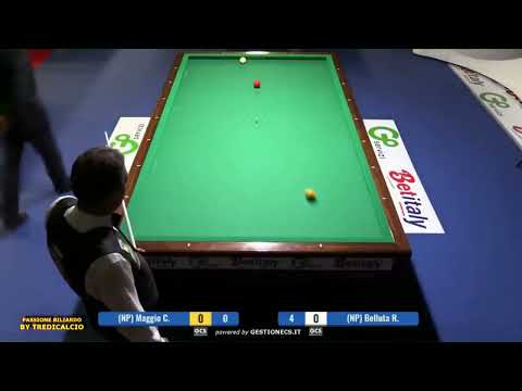 BELLUTA vs MAGGIO 5^PROVA BILIARDO  S ANTONINO 2017 @TREDICALCIO