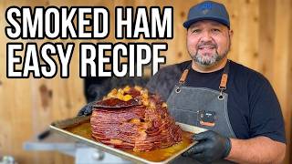 The perfect smoke ham  - Weber Smoque XL pellet grill