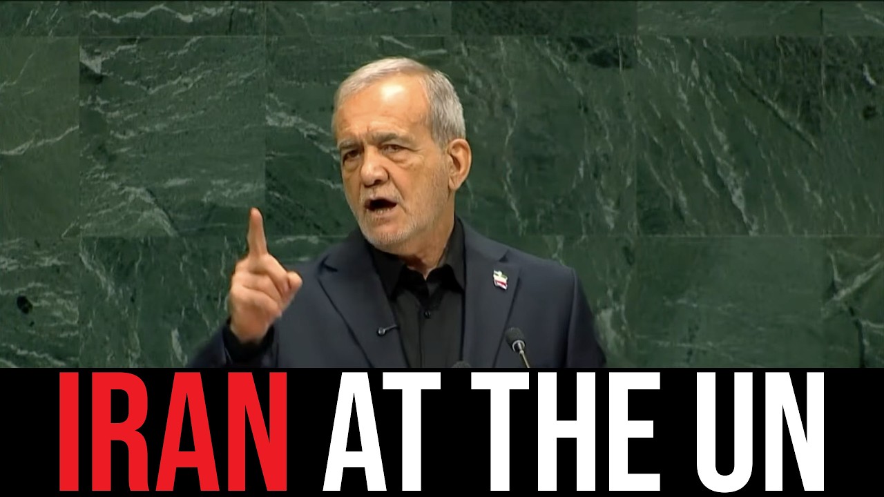 Iran's President Pezeshkian at the UN — Full Speech, With Reaction (Sept 23, 2026)