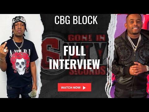 Cbg Block talks being managed by Rainwater New Music w/ AOF Key & linking with 2 Tone 6ixty Seconds