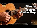Guitar Rag Lesson Merle Travis - Part 1 - How To Play Guitar Rag