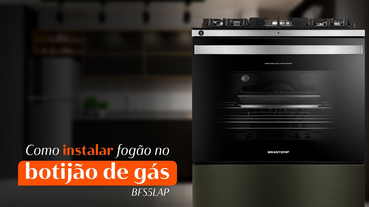 Instalação de fogão no botijão de gás? Confira nossas dicas! #BrastempEnsina