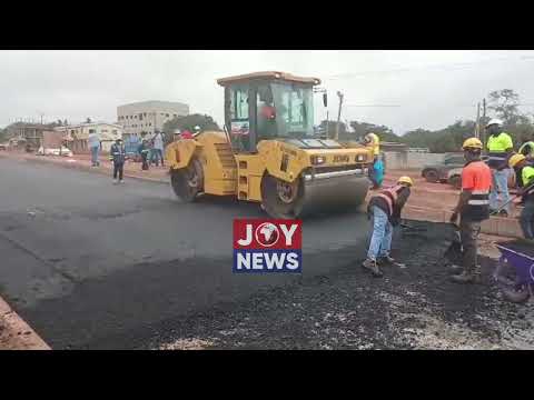 Afienya-Dodowa Road:Agbodza impressed with progress; contractor targets December 2026 for first lane
