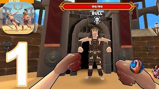 Gladiator Simulator - Gameplay Walkthrough Part 1 - Tutorial (iOS, Android)
