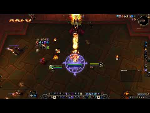WOW 9.2 PTR Fire Mage opener SKB Venthyr - Without Lust Before 50% FB Nerf