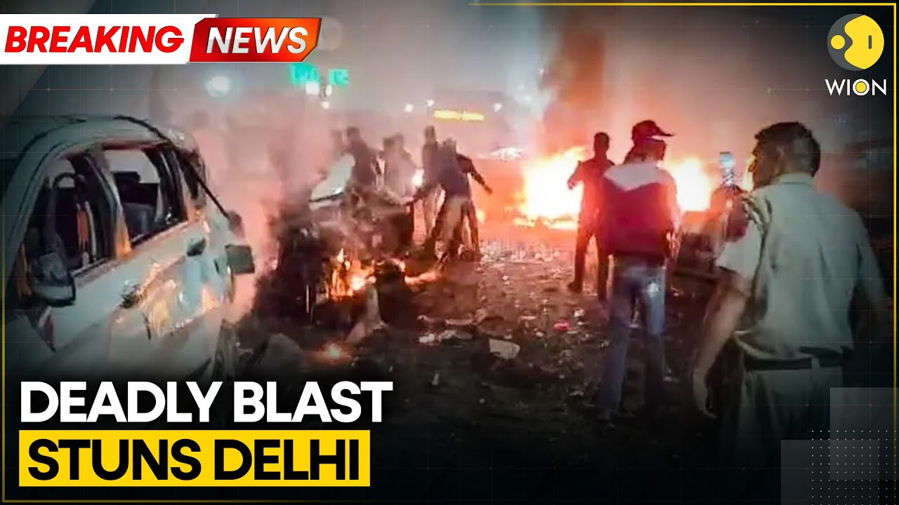 Delhi Red Fort Blast: Explosion Rocks Delhi’s Red Fort Area, Authorities Investigating | WION