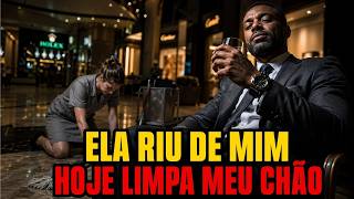 ELA ME HUMILHOU NA LOJA POR EU SER POBRE E PRETO — HOJE ELA LIMPA O CHÃO DO MEU ESCRITÓRIO