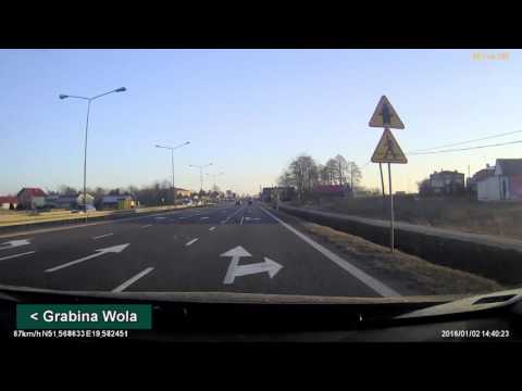 DK1/A1 # Rzgów - # Piotrków Trybunalski Południe x3