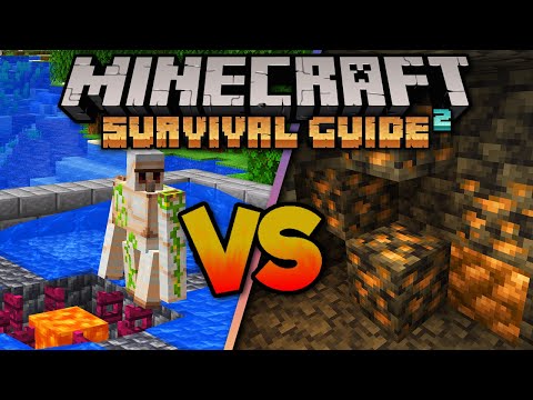 Iron Farm VS Ore Vein: Which Is Better? ▫ Minecraft Survival Guide(1.18 Tutorial Let's Play)[S2 E32]