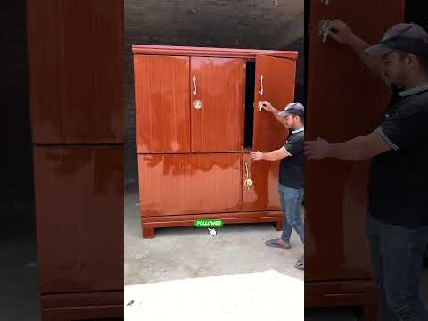 3 Door Folding Bistar Almari | size 3x6x7 | wood colour | 150 kg weight| Rs 77000 #unfreezmyaccount