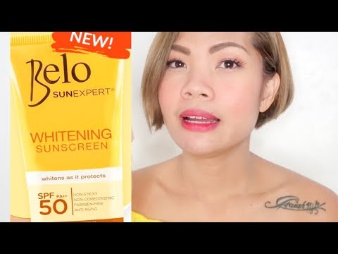 New BELO WHITENING SUNSCREEN!