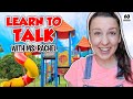 Learn To Talk With Ms Rachel Learning At An Outdoor Playground Toddler Videos Toddler Shows