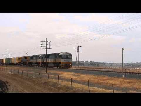Junee Trains LDP001, LDP002 & LDP009 with 5BM7