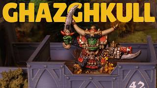 Painting Ghazghkull for Part 1 of my 2nd Ed Ork army project!