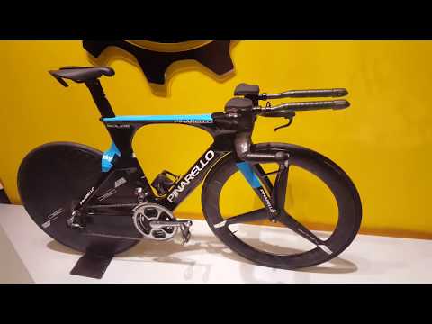 [4K] Pinarello Bolide Time Trial Bike Sky Dura-Ace Di2 Walkaround