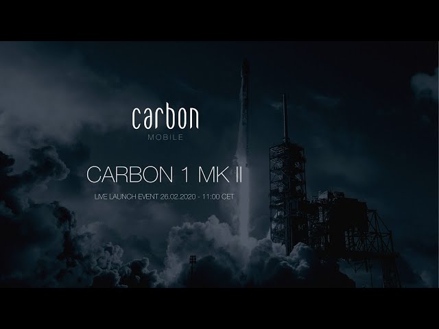 Video Teaser für Carbon 1MK II - Launch Event 26/02/2020