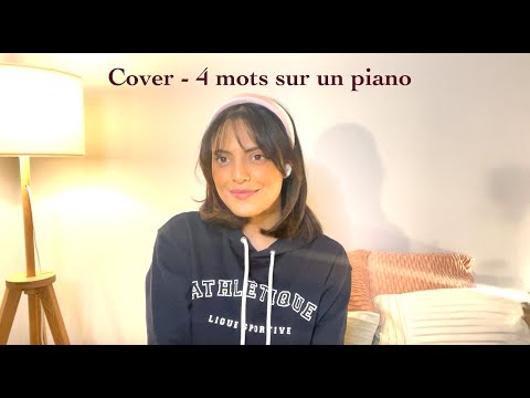 Cover -  4 mots sur un piano - Patrick Fiori, Jean Jacques Goldman, Christine Ricol