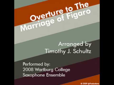 Overture to the Marriage of Figaro for Saxophone Ensemble