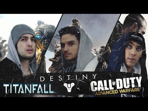 ADVANCED WARFARE VS DESTINY VS TITAN FALL | ZARCORT-KRONNO-CYCLO