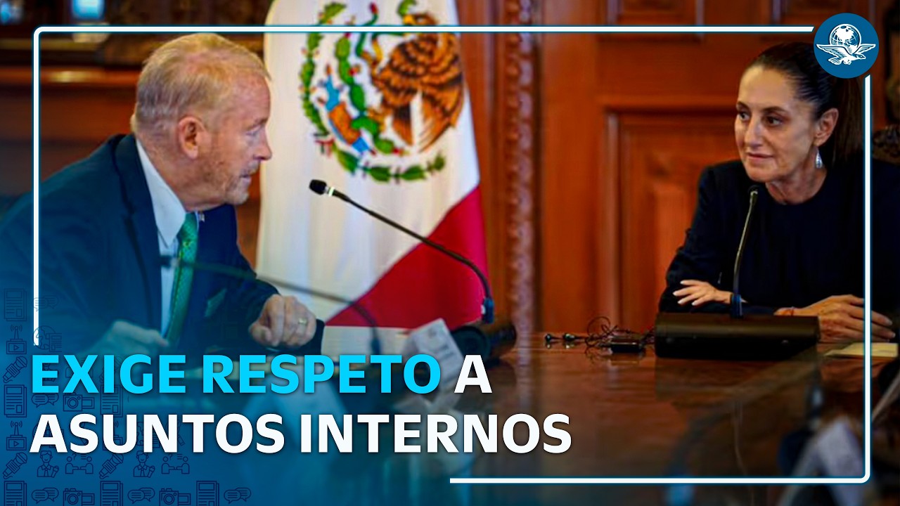 Sube Sheinbaum y Johnson temperatura a relación México EU #EnPortada